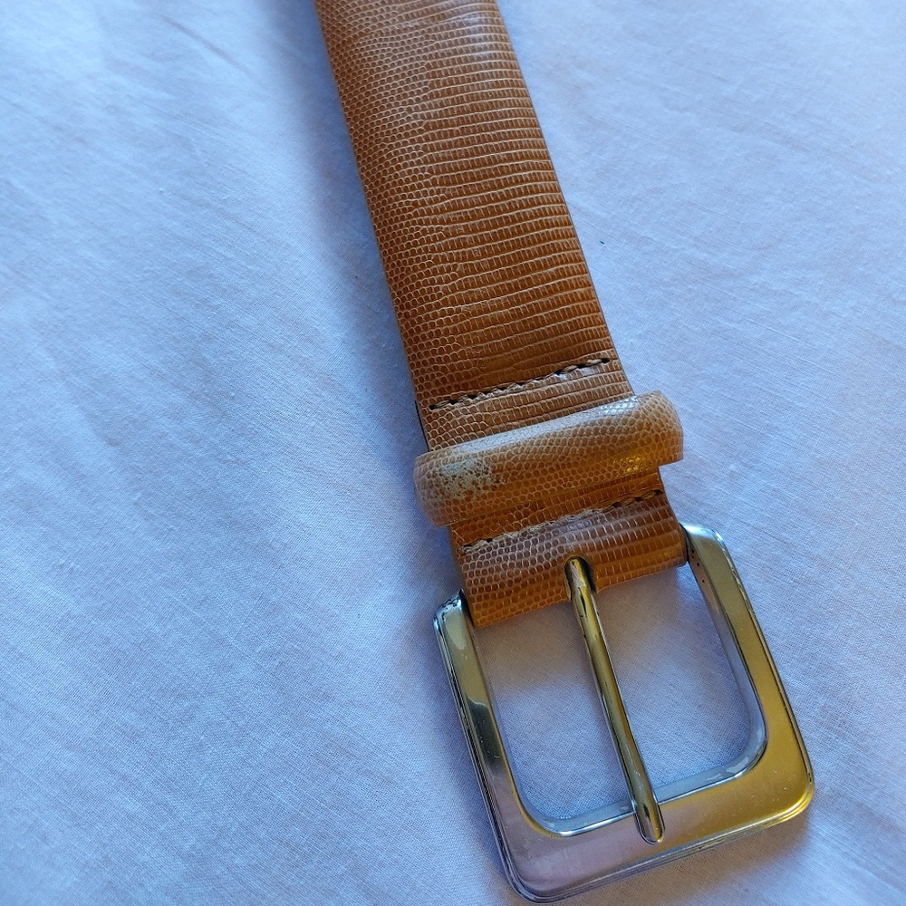 Faux Reptile Belt from Liz Claiborne